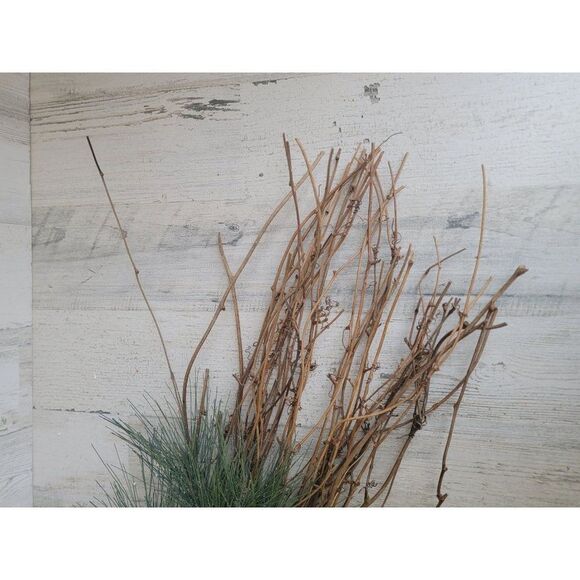 Enchanted Forest hanging unique wreath Pinecone pine tree froth home decor - Picture 6 of 13